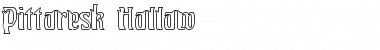 Download Pittoresk Hollow Regular Font Title Preview