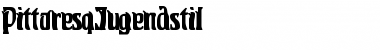Download PittoresqJugendstil Regular Font Title Preview