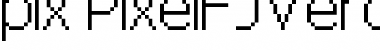 Download pix PixelFJVerdana12pt Regular Font Title Preview