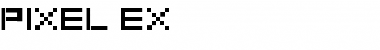 Download Pixel Ex Regular Font Title Preview