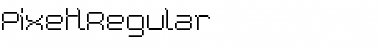Download PixetlRegular Regular Font Title Preview