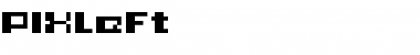 Download PIXleft_5 Regular Font Title Preview