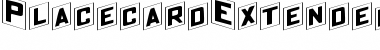 Download PlacecardExtended Regular Font Title Preview