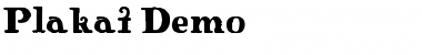 Download Plakat Demo Regular Font Title Preview