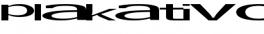 Download plakativo Regular Font Title Preview
