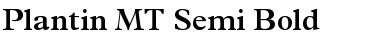 Download Plantin MT Semi Bold Regular Font Title Preview