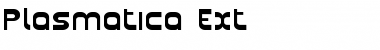 Download Plasmatica Ext Regular Font Title Preview