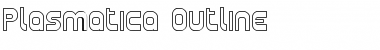 Download Plasmatica Outline Regular Font Title Preview
