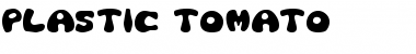 Download Plastic Tomato Regular Font Title Preview
