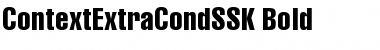 Download ContextExtraCondSSK Bold Font Title Preview