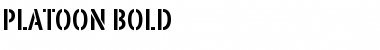 Download Platoon Bold Font Title Preview