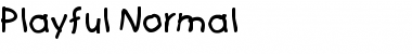 Download Playful Normal Font Title Preview