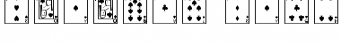 Download Playing Cards Regular Font Title Preview