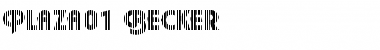 Download Plaza01 Becker Regular Font Title Preview