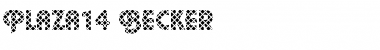 Download Plaza14 Becker Regular Font Title Preview
