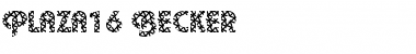 Download Plaza16 Becker Regular Font Title Preview