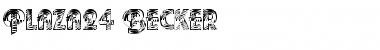 Download Plaza24 Becker Regular Font Title Preview