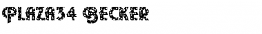 Download Plaza34 Becker Regular Font Title Preview