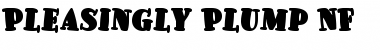 Download Pleasingly Plump NF Regular Font Title Preview