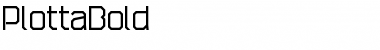 Download Plotta Bold Font Title Preview