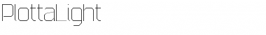 Download Plotta Light Font Title Preview