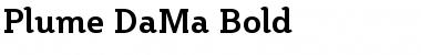 Download Plume DaMa Bold Font Title Preview