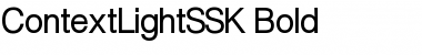 Download ContextLightSSK Bold Font Title Preview