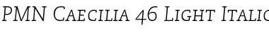 Download Caecilia LightSC Italic Font