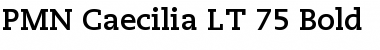Download Caecilia LT Bold Regular Font