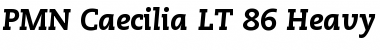 Download Caecilia LT HeavyItalic Regular Font