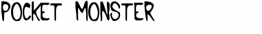 Download Pocket Monster Regular Font Title Preview