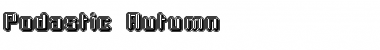 Download Podastic Autumn Regular Font Title Preview
