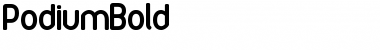 Download Podium Bold Font Title Preview