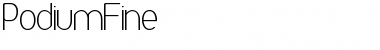 Download Podium Regular Font Title Preview