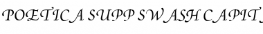 Download Poetica Italic Font Title Preview