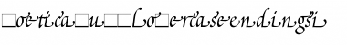 Download PoeticaSuppLowercaseEndingsI RomanItalic Font Title Preview