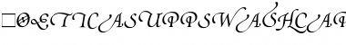 Download PoeticaSuppSwashCapitalsIV RomanItalic Font Title Preview