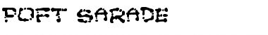Download Poft Sarade Regular Font Title Preview