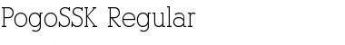 Download PogoSSK Regular Font Title Preview