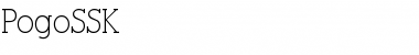 Download PogoSSK Regular Font Title Preview