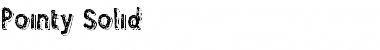 Download Pointy Solid Pointy Solid Font Title Preview