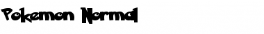 Download Pokemon Normal Font Title Preview
