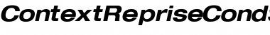 Download ContextRepriseCondSSK Bold Italic Font Title Preview