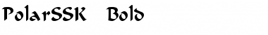 Download PolarSSK Bold Font Title Preview