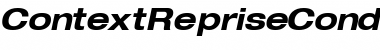 Download ContextRepriseCondSSK BoldItalic Font Title Preview