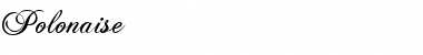 Download Polonaise Regular Font Title Preview