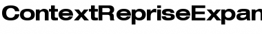 Download ContextRepriseExpandedSSK Bold Font Title Preview