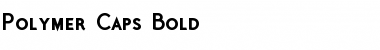 Download Polymer Caps Bold Font Title Preview