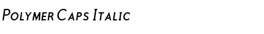 Download Polymer Caps Book Italic Font Title Preview
