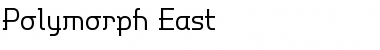 Download Polymorph East Regular Font Title Preview